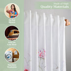 Summer Floral Curtains