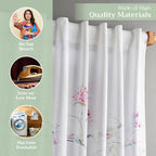 Summer Floral Curtains