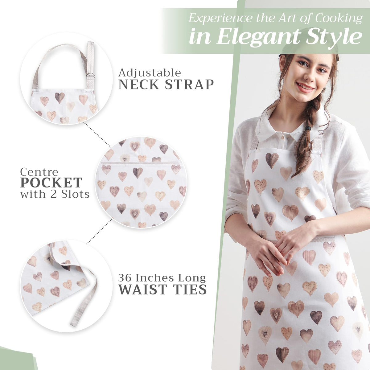 Lovely Hearts Apron