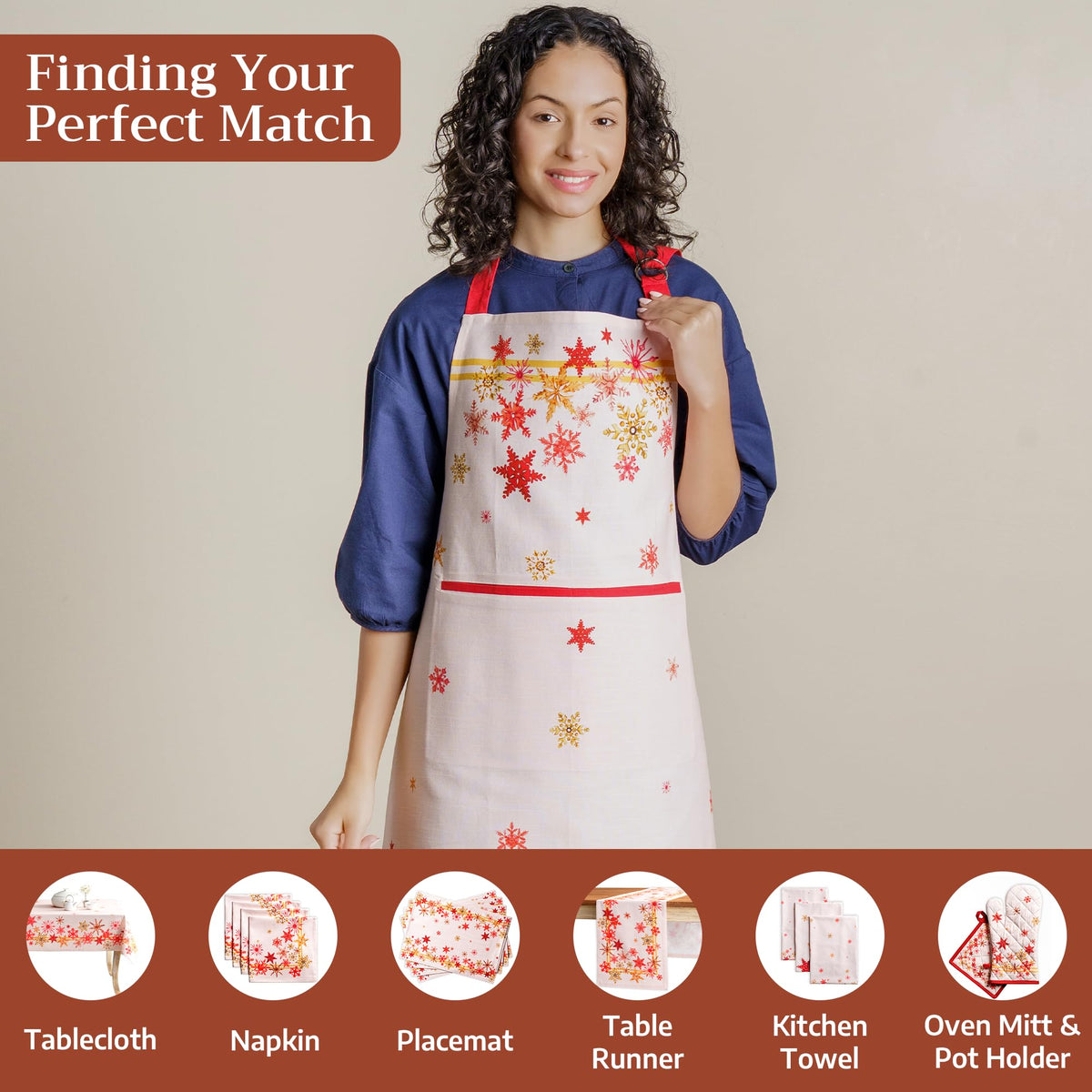 Crystal Star Apron