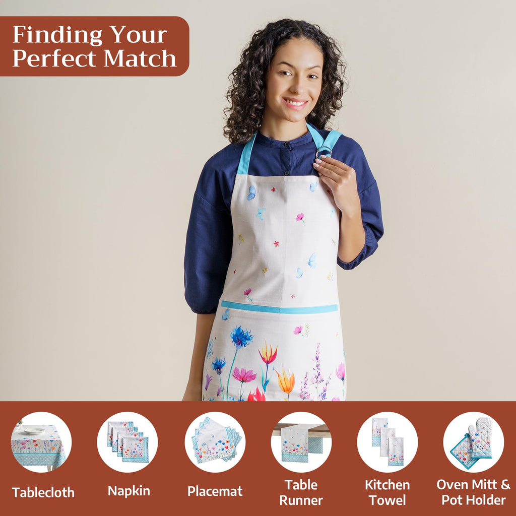 Flower In The Field Apron