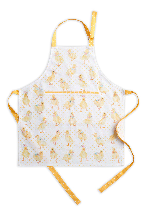 Ducklings in Spring Apron