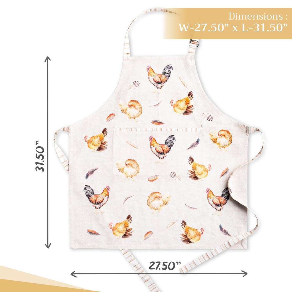 Barnyard Rooster Apron