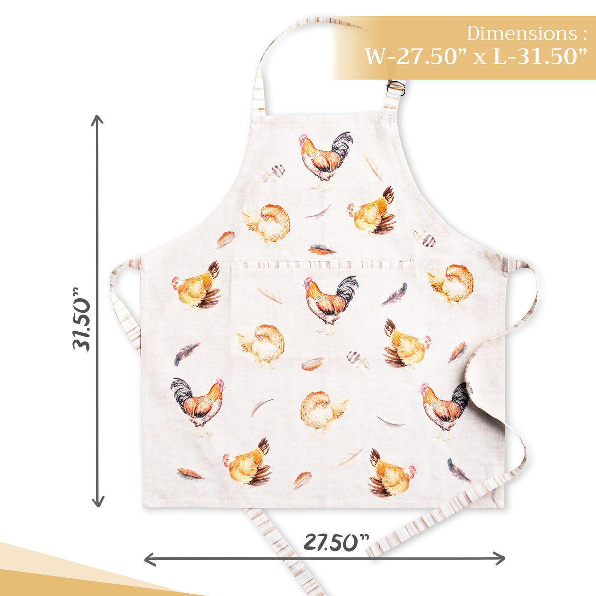 Barnyard Rooster Apron