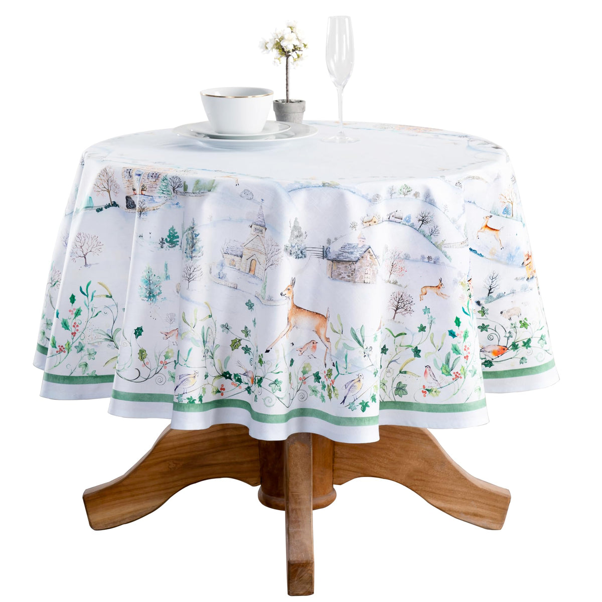 Snowy World Tablecloths