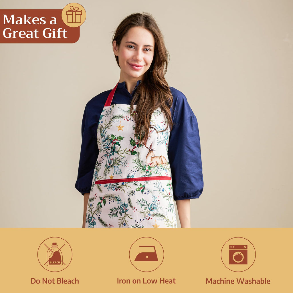 Holly Time Apron