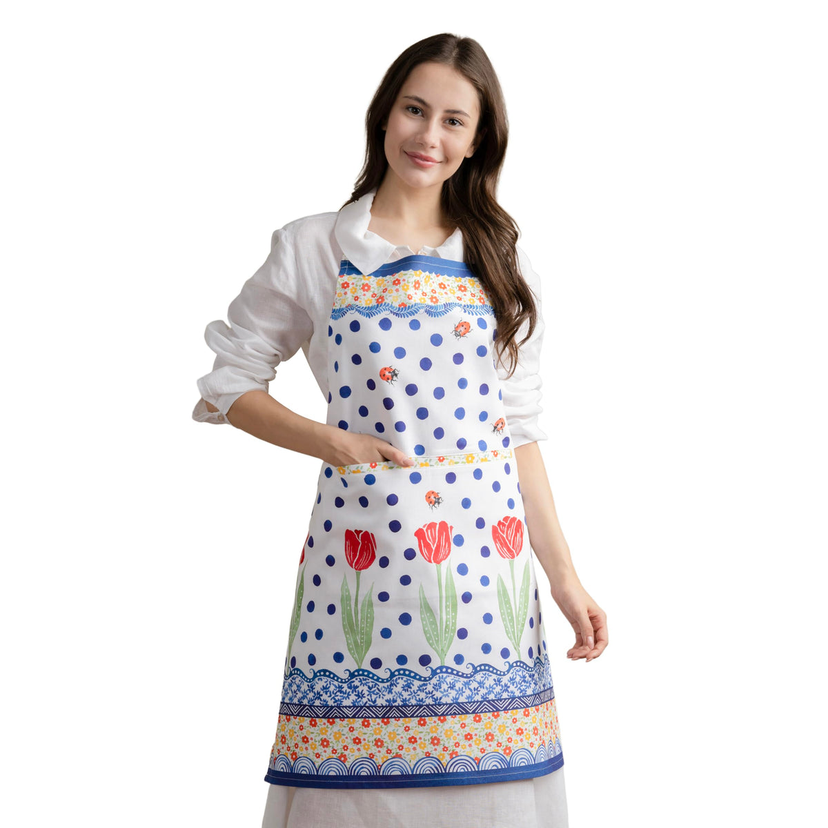 Folky Floral Apron