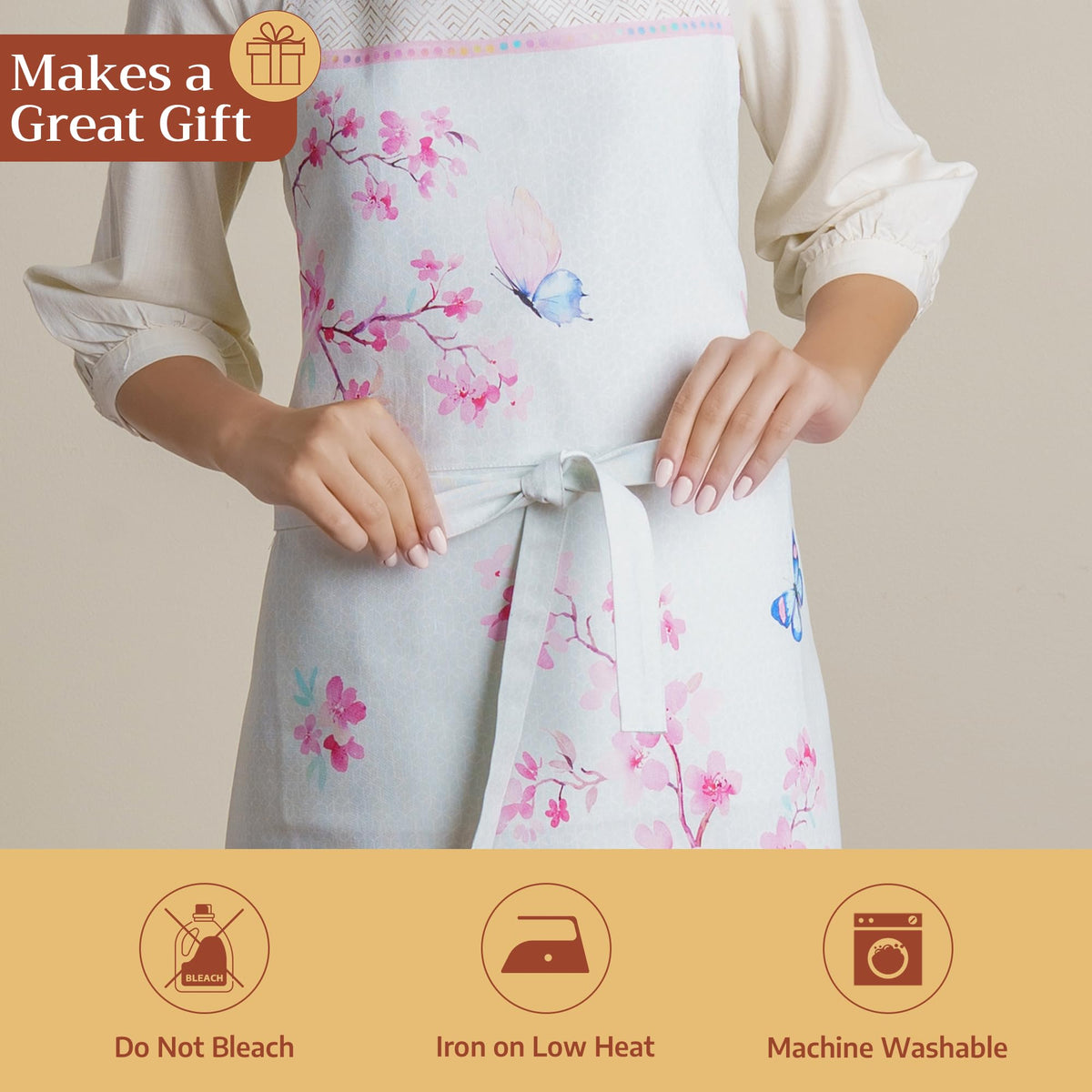 Blossoms in Spring Apron