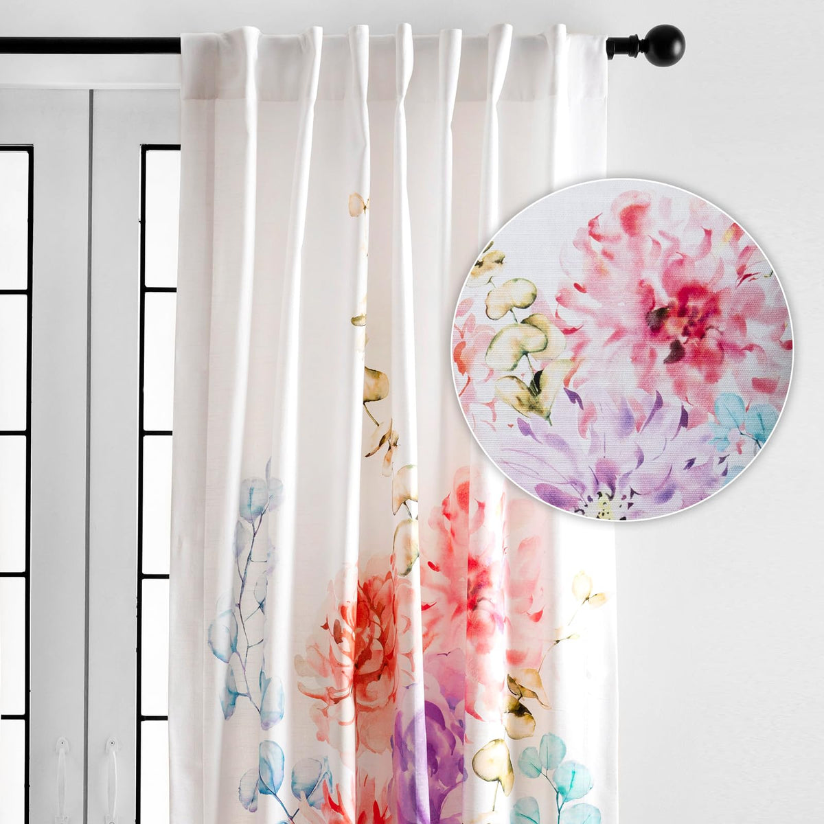 Floral Curtains