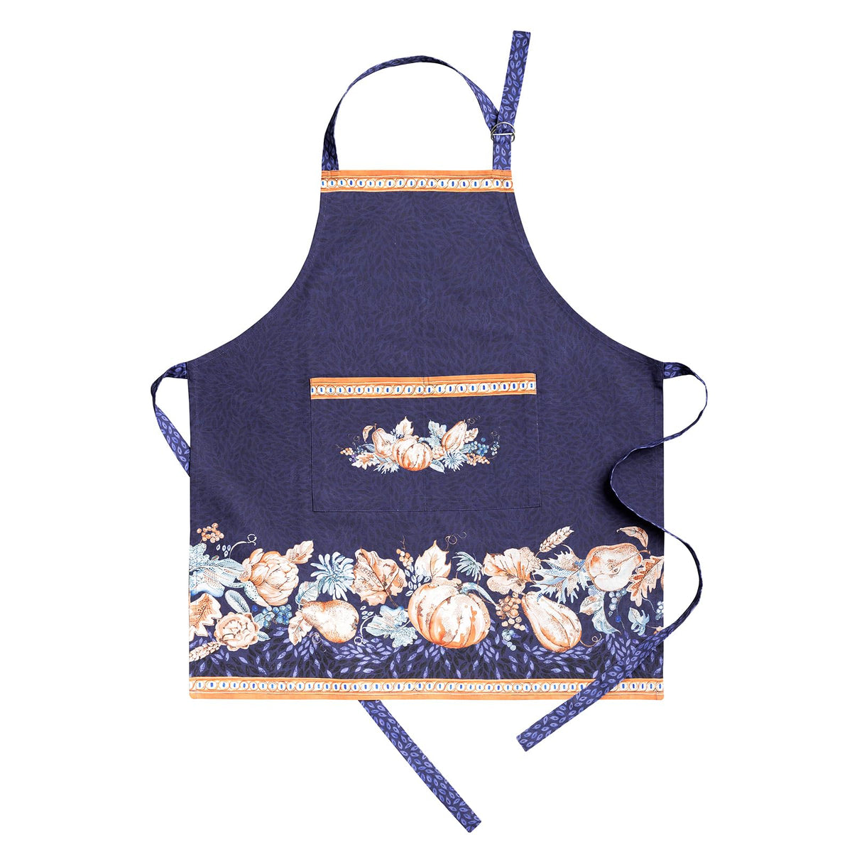 Pumpkin Blues Apron