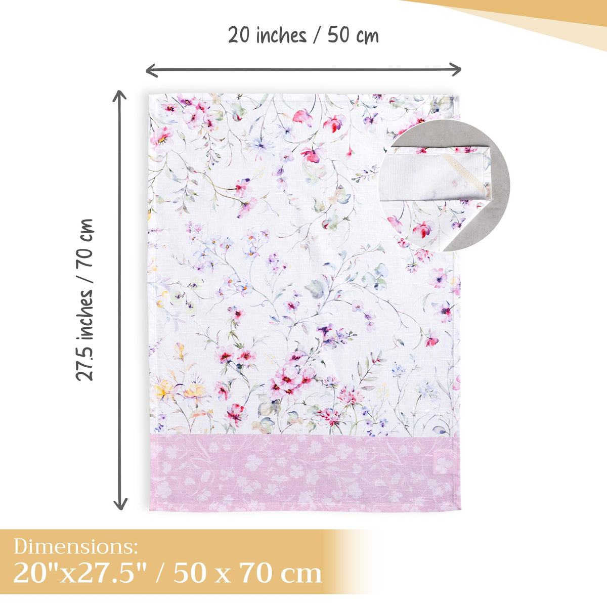 Summer Floral Kitchen Towels