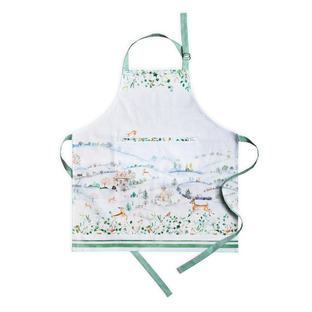 Snowy World Apron