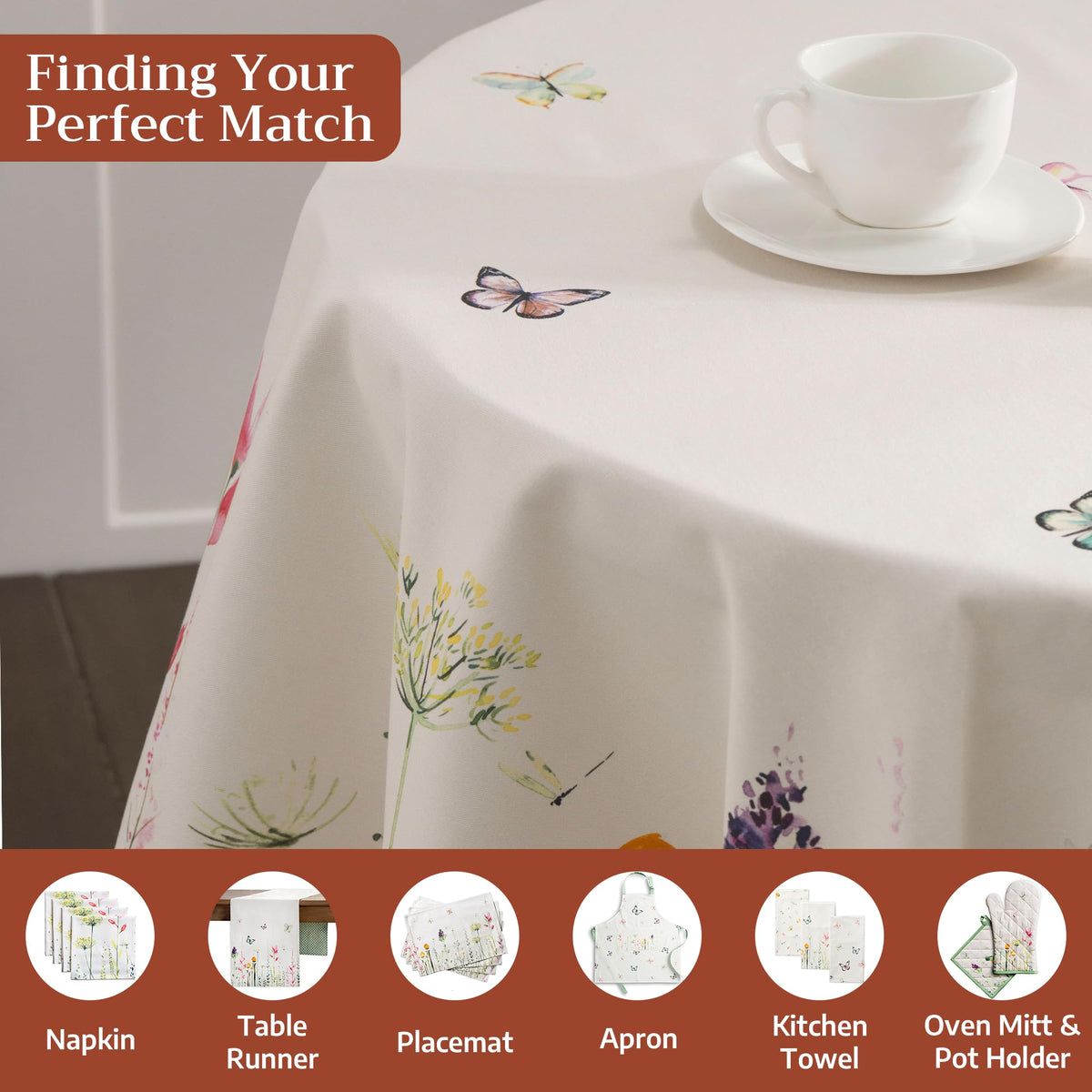 Botanical Fresh Tablecloths