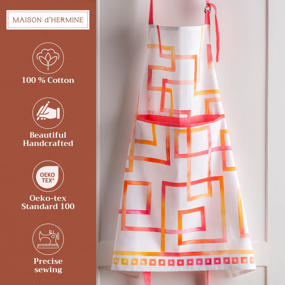 Summer Maze Apron