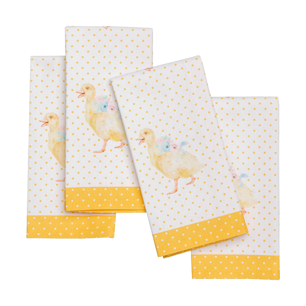 Ducklings In Spring Napkins