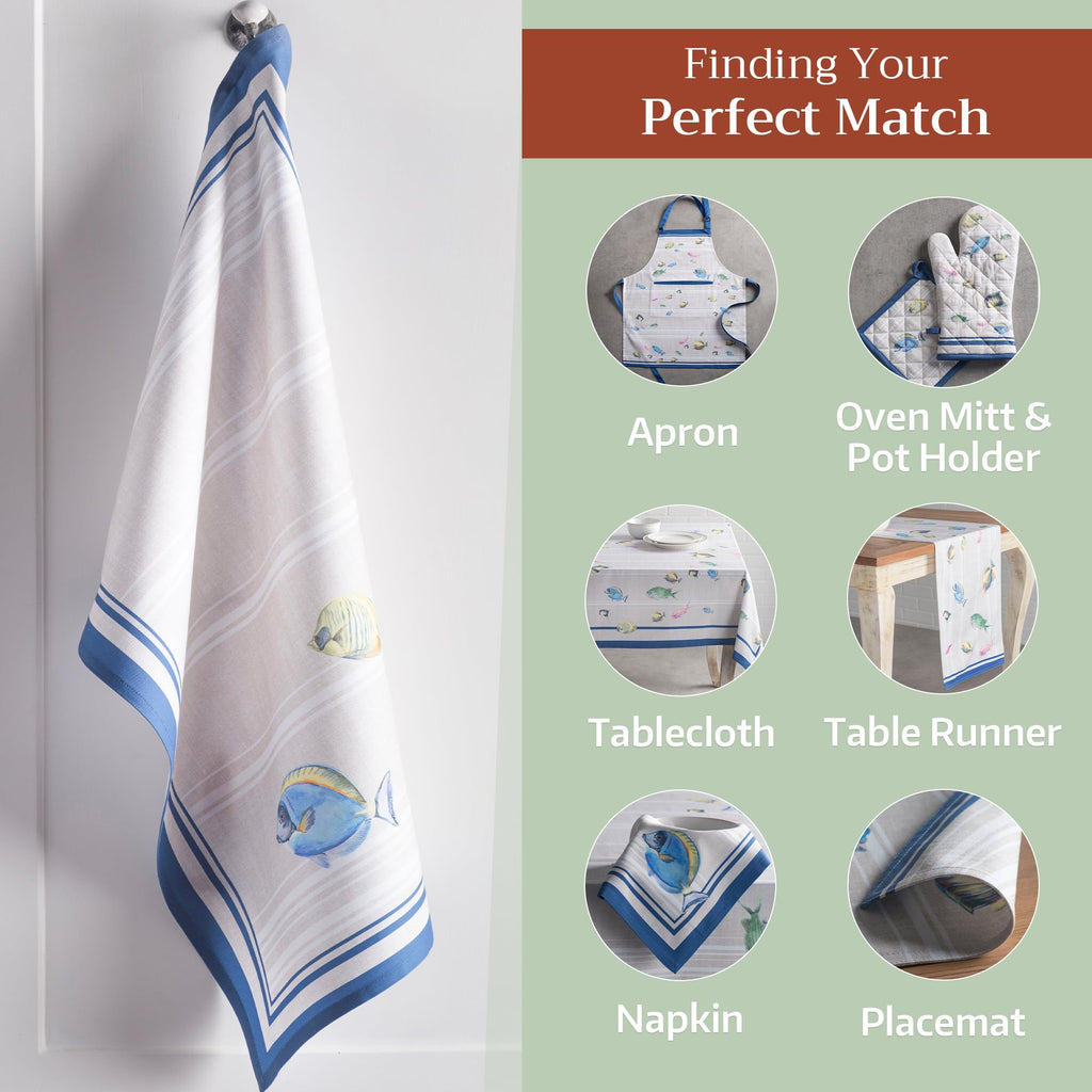 Poisson Kitchen Towels