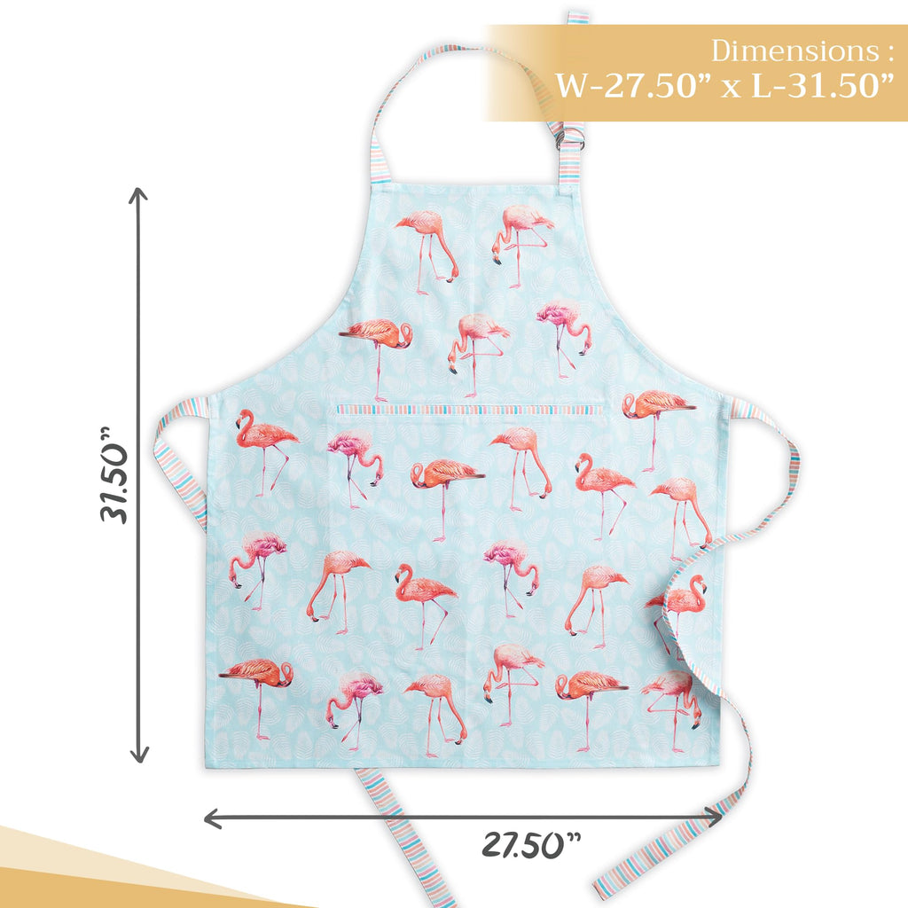 Flamingo Love Apron