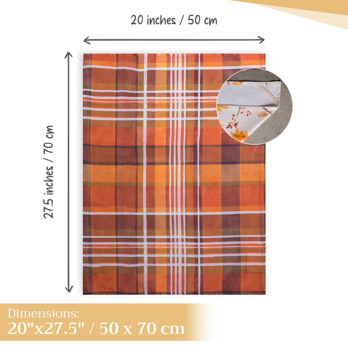 Oak Leaves Kitchen Towels