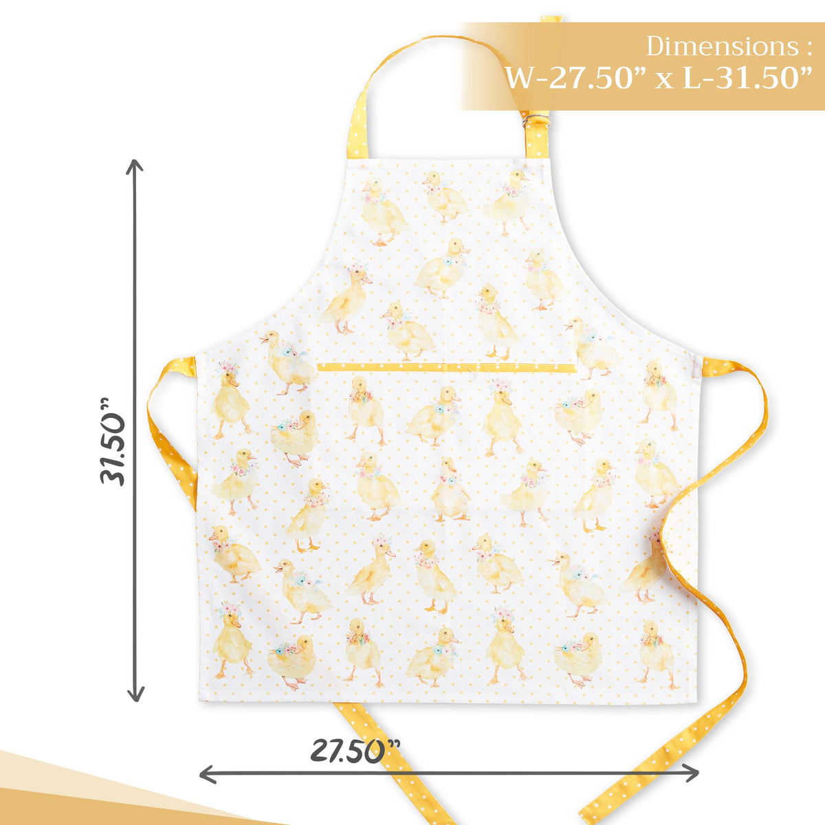 Ducklings in Spring Apron