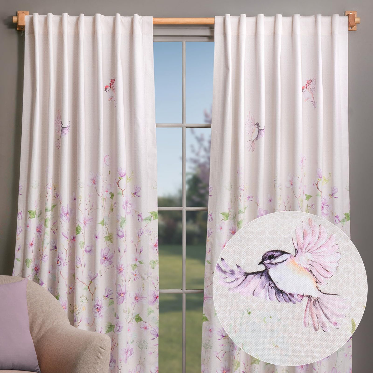 Magnolia Mornings Curtains