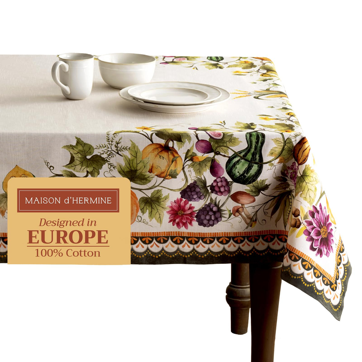 Pumpkin Garden Tablecloths