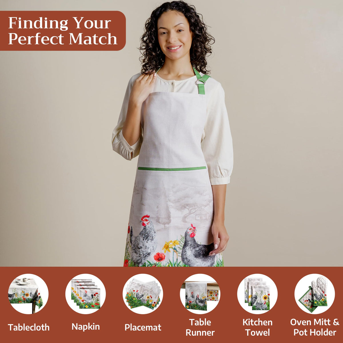 Basse Cour Apron