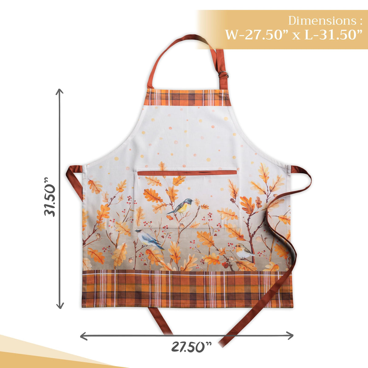 Oak Leaves Apron