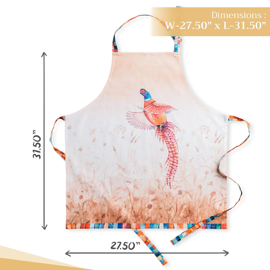 Faisan D'Automne Apron