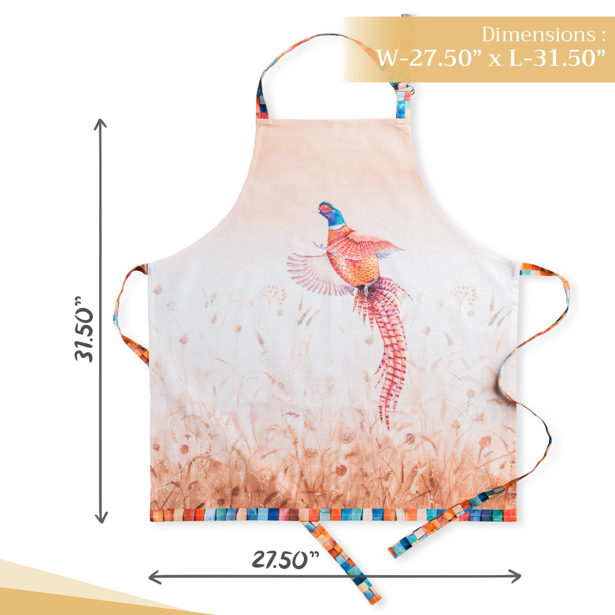 Faisan D'Automne Apron