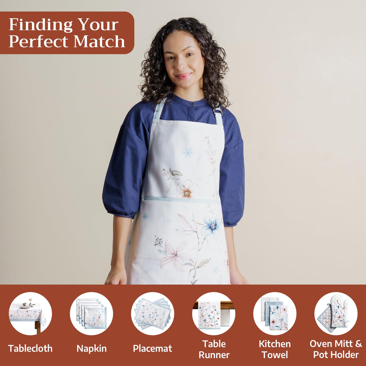 Ice Florals Apron
