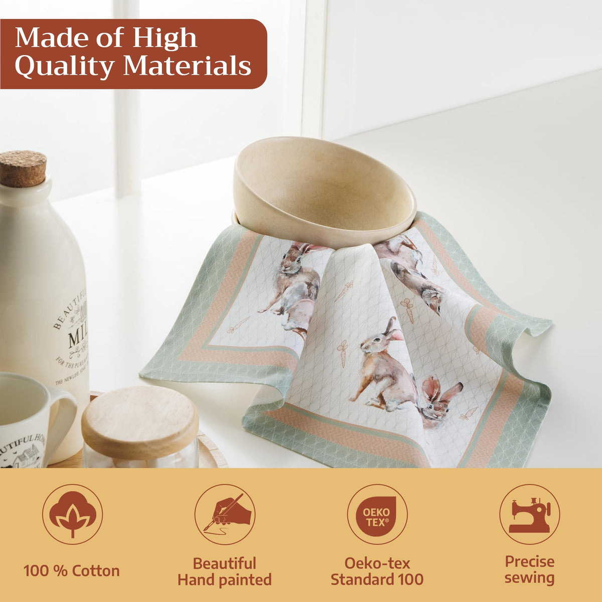 Rabbits At Dawn Napkins