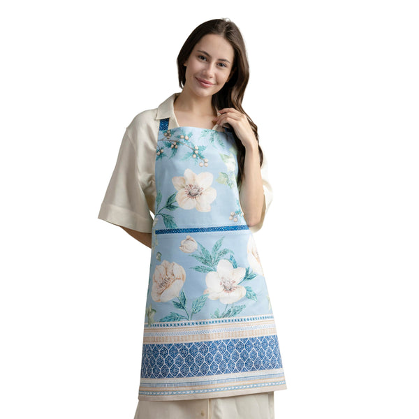 Winter Floral Apron