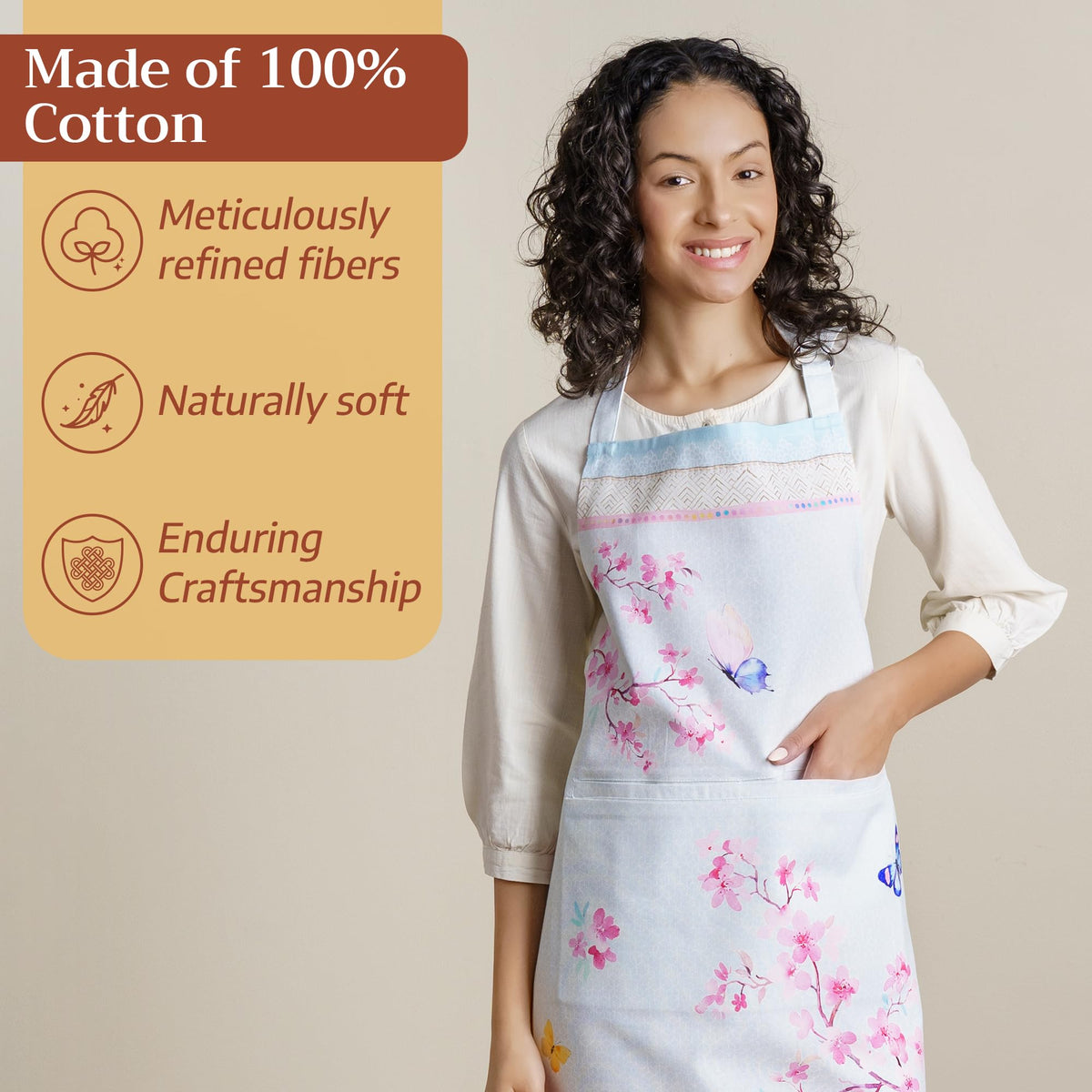 Cerise Apron