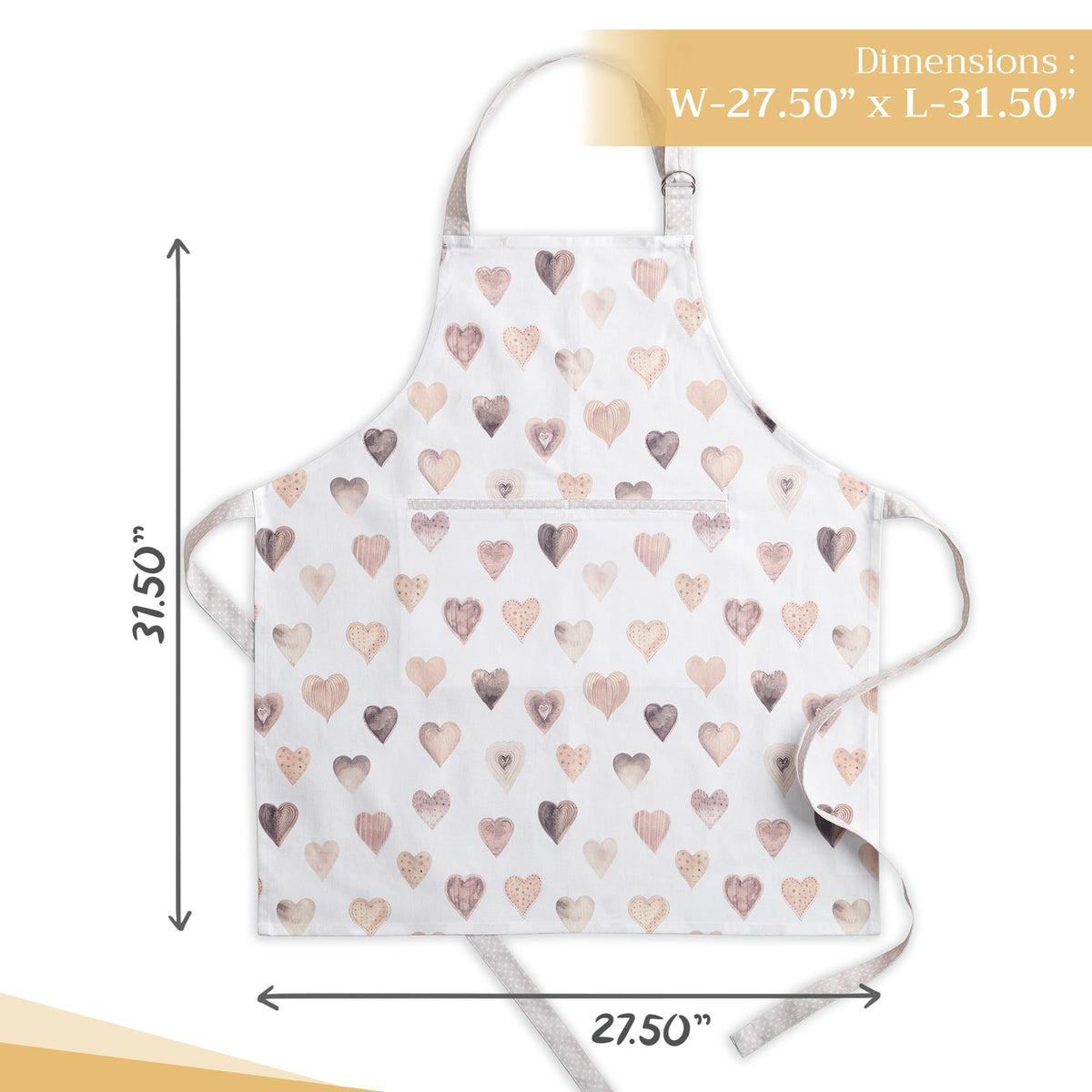 Lovely Hearts Apron