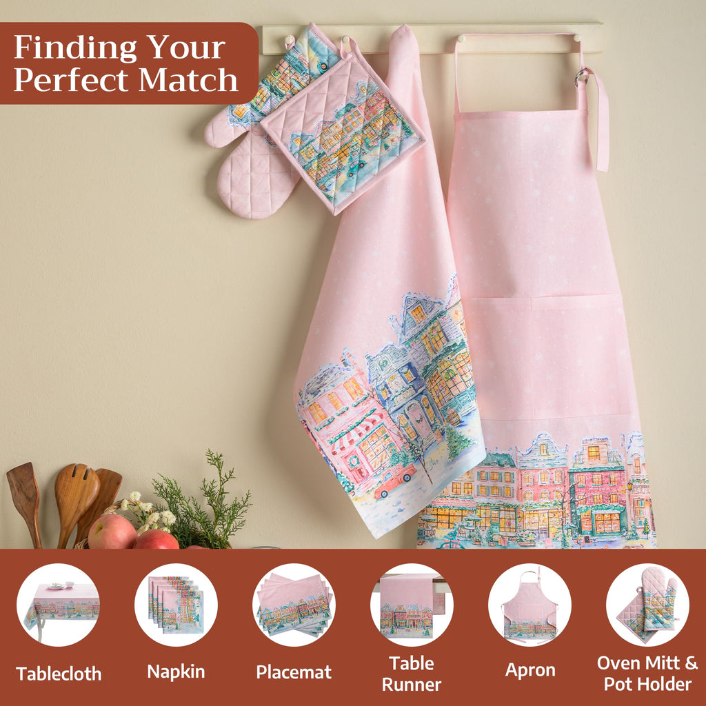 Christmas Market Kitchen Towels