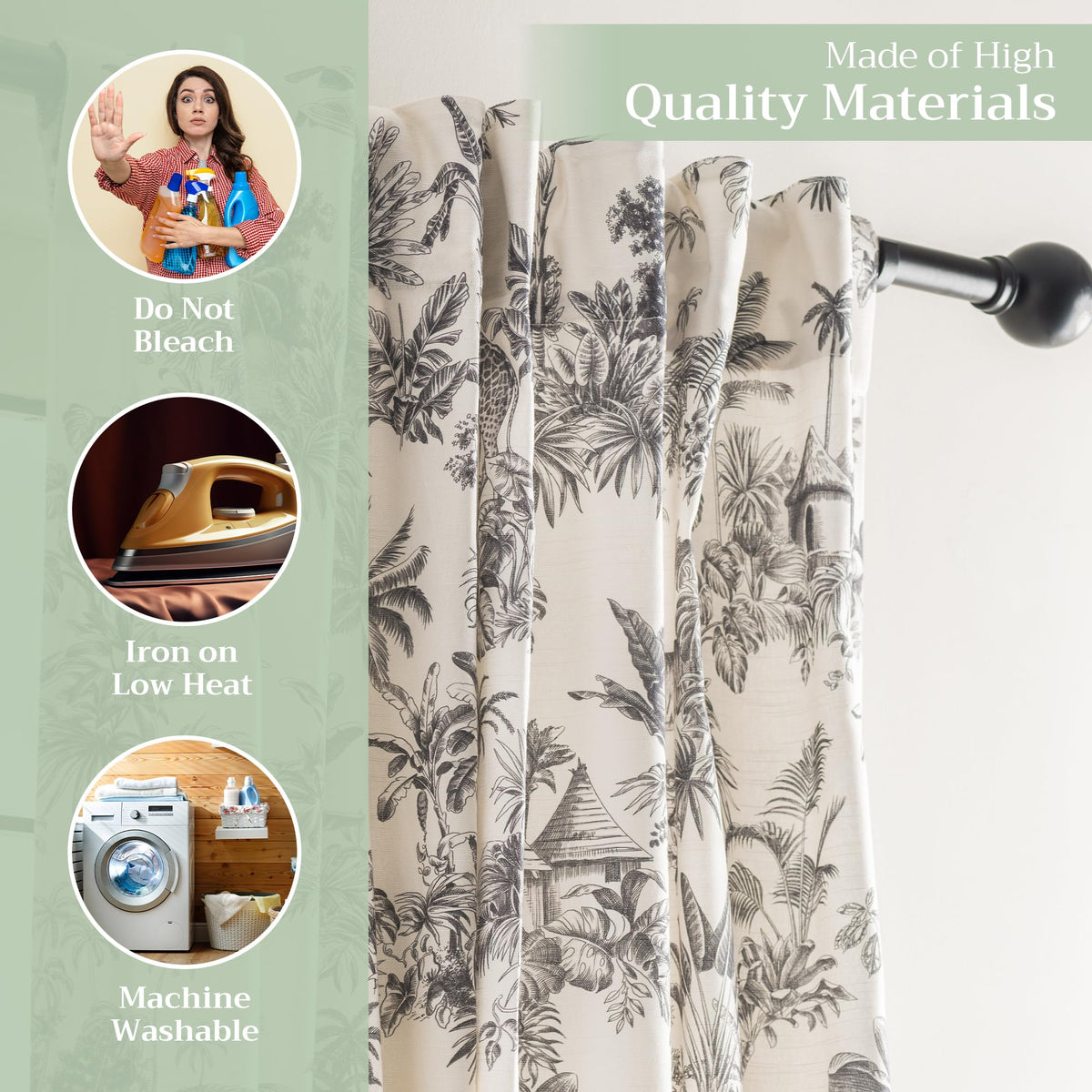 Savana Jouy Curtains