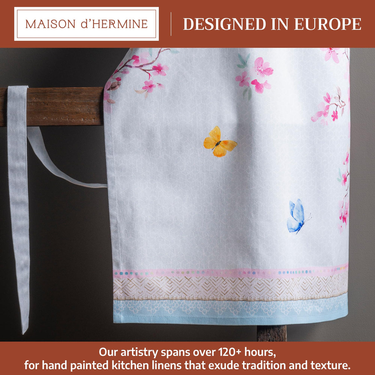 Blossoms in Spring Apron