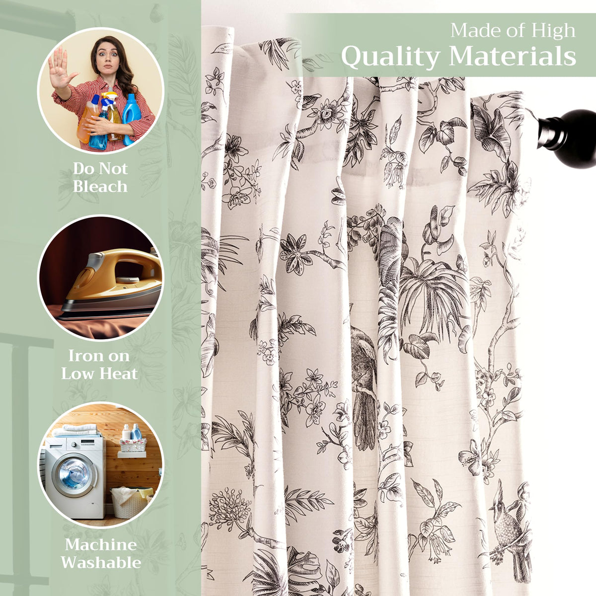 Jouy Paradise Curtains