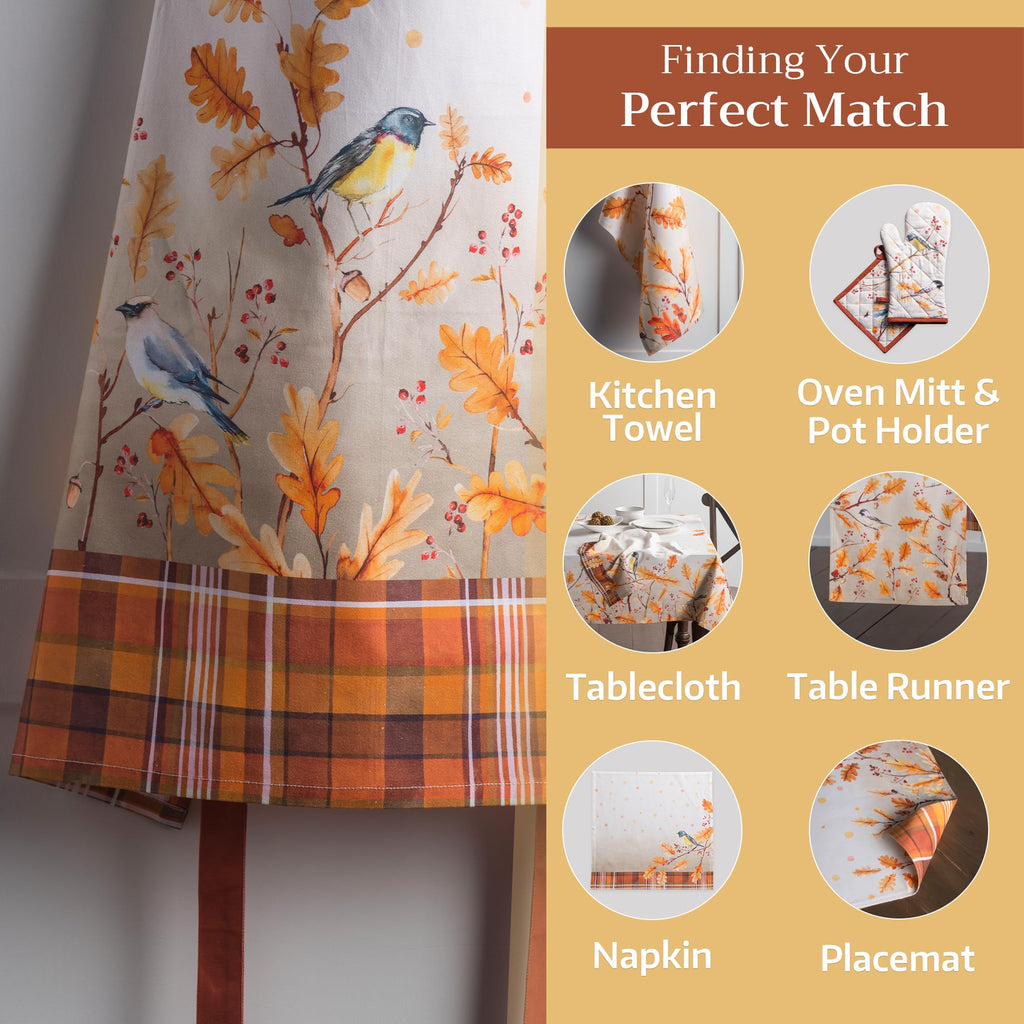Oak Leaves Apron