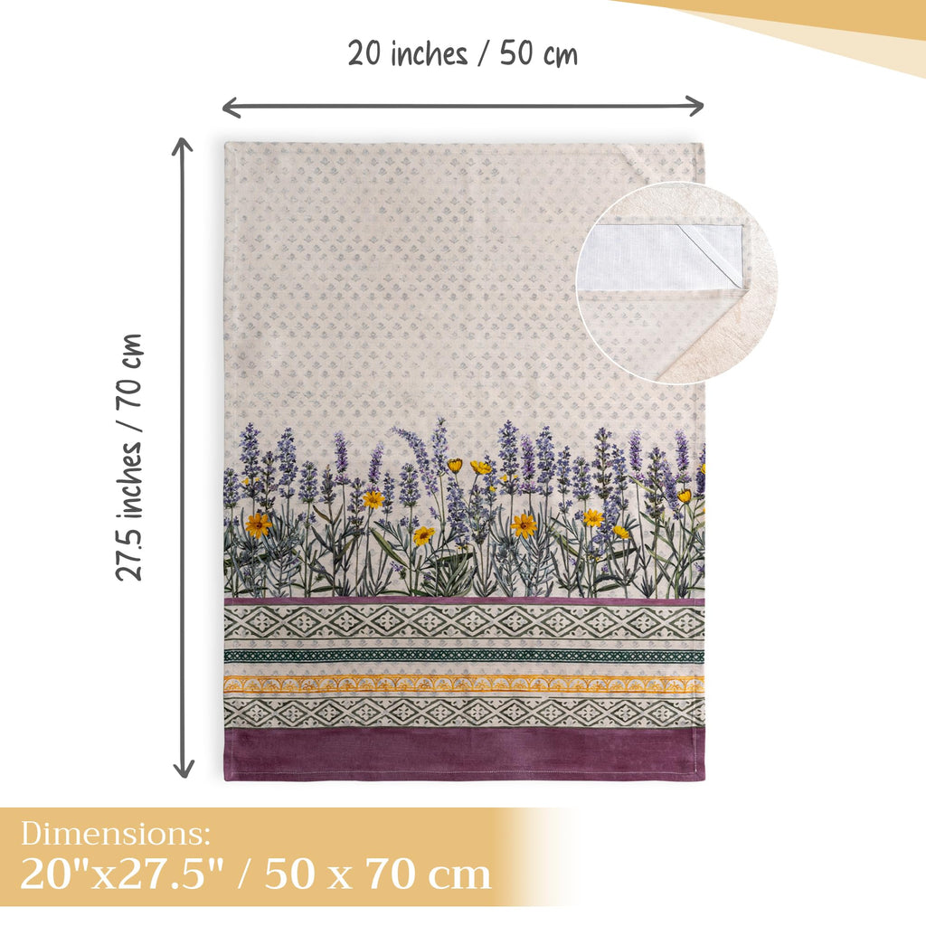 Fanny Lavender Kitchen Towels
