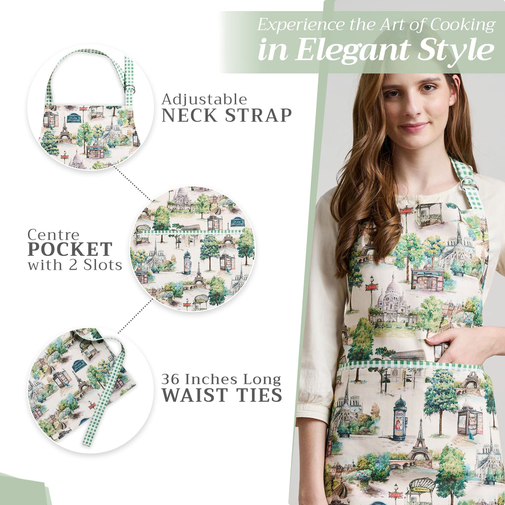 Paris Voyage Apron