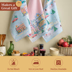 Christmas Market Kitchen Towels