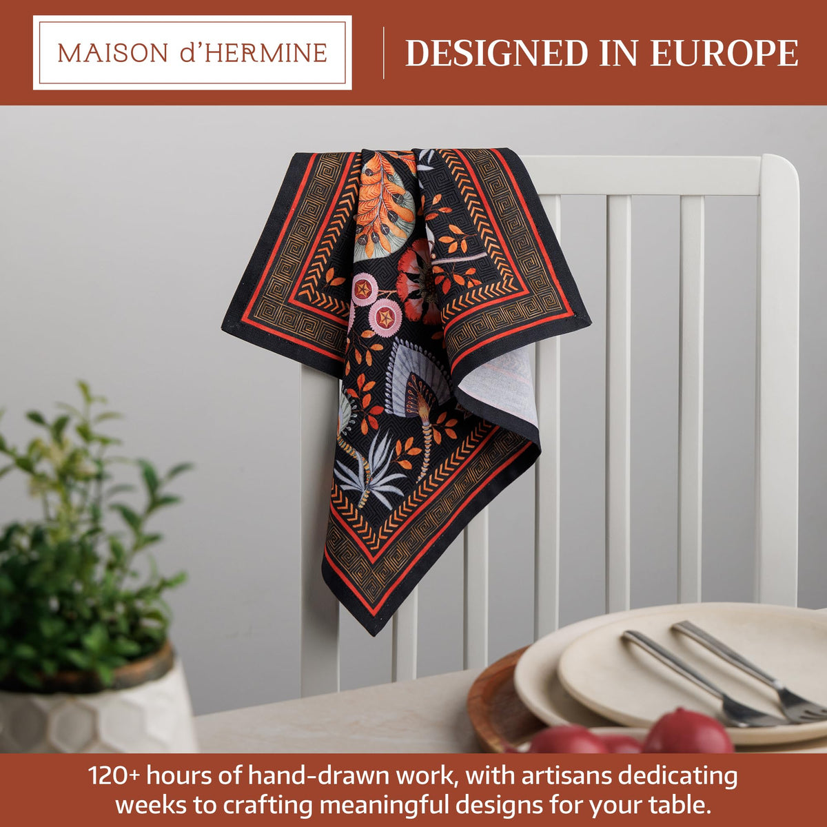 Jacobean Florals Napkins