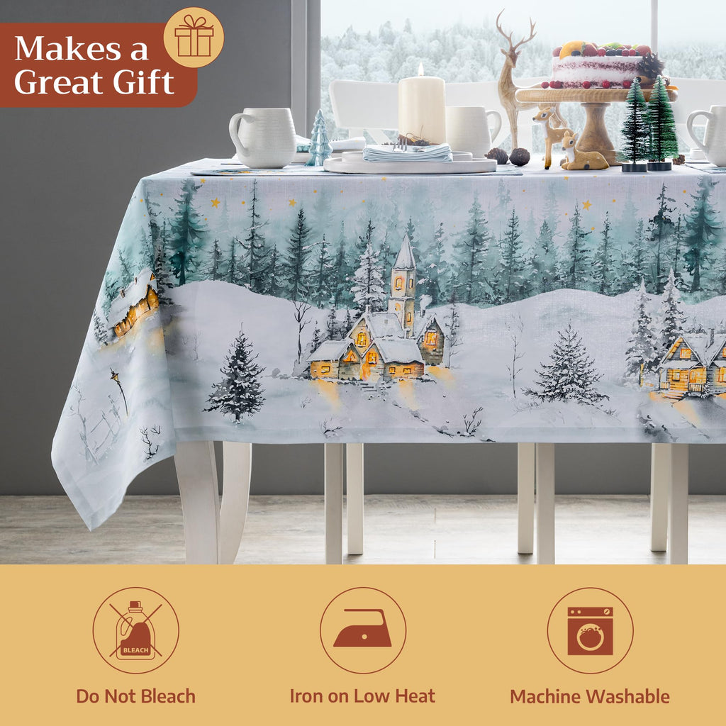 Neige de noel Tablecloths