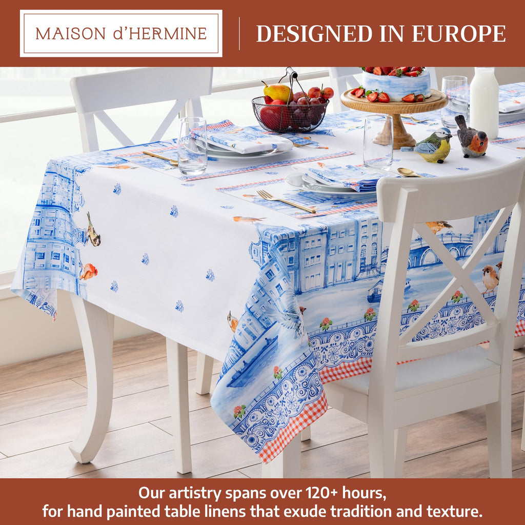 Amsterdam Canals Tablecloths