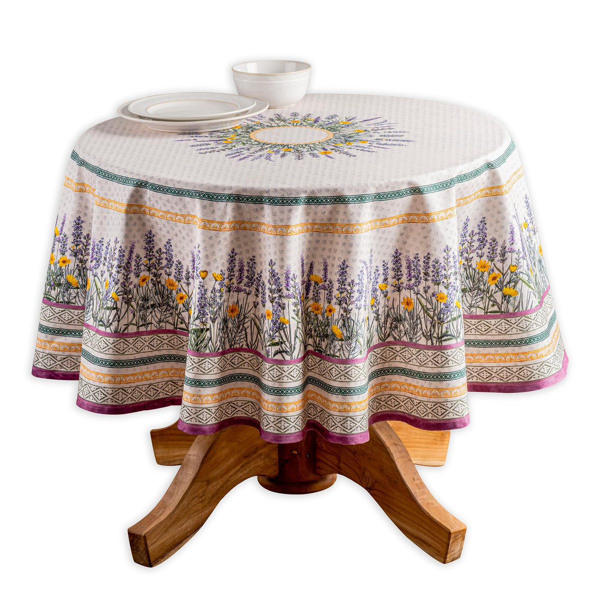 Fanny Lavender Tablecloths