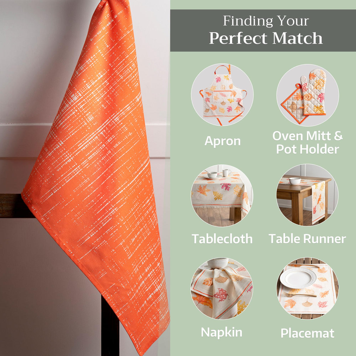 Colours of Autumn Kitchen Towels
