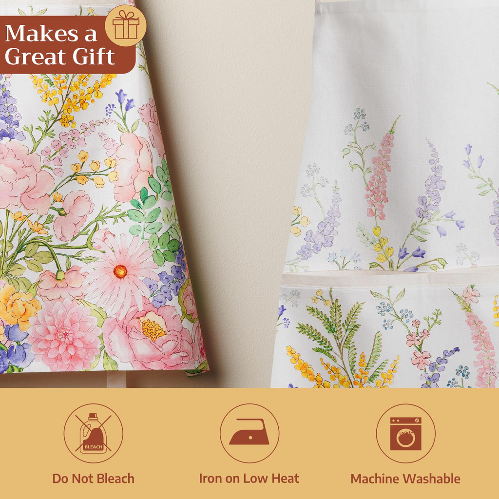 Valentine Bouquet Apron