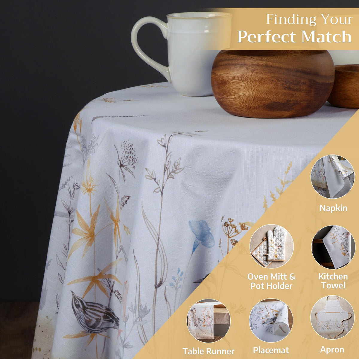 Meadow Florals Tablecloths