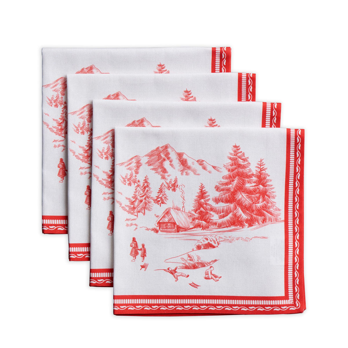 Winter Jouy Napkins
